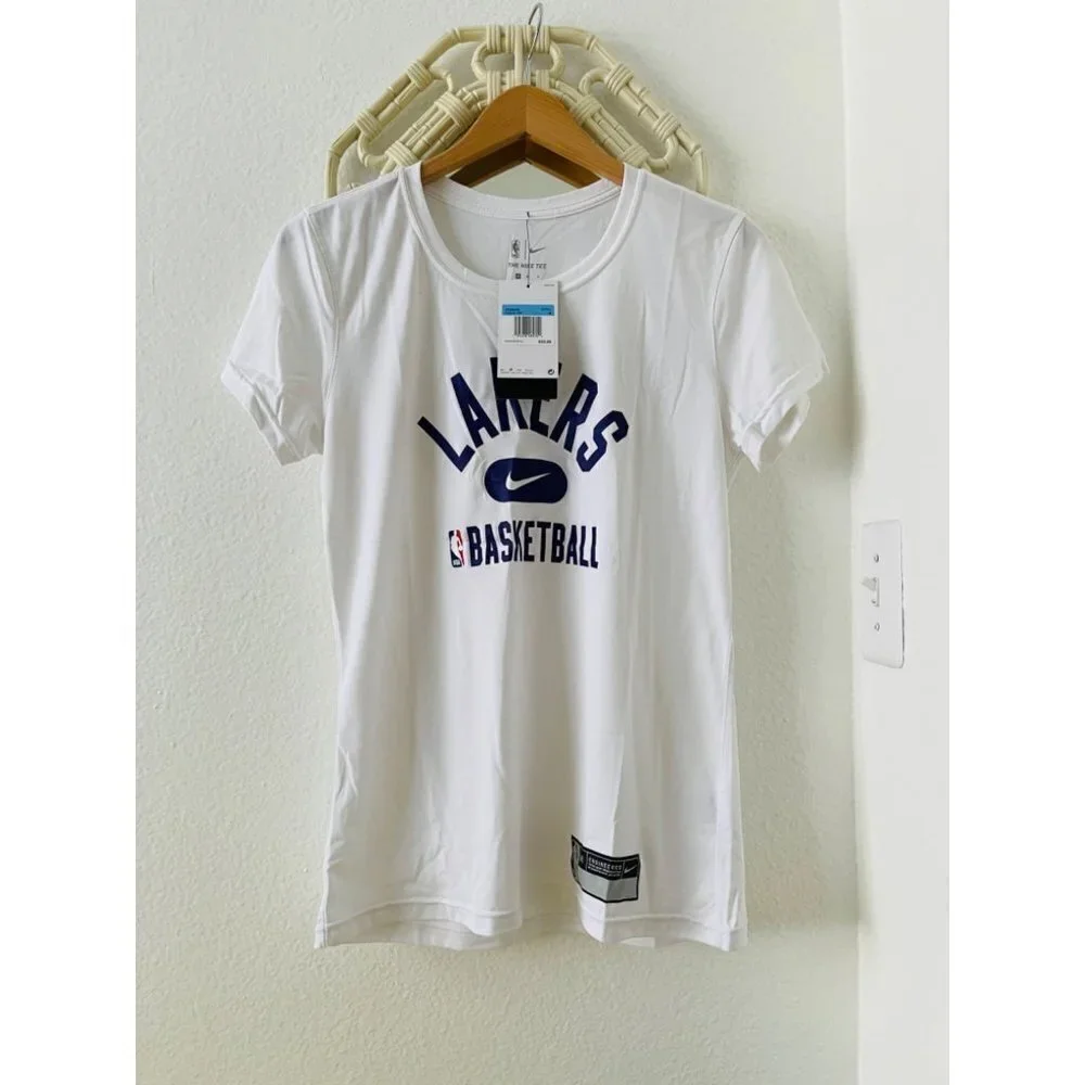 NWT Nike Lakers NBA Ladies Top Sz M